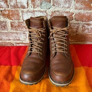 Timberland Earthkeeper Men's Size 10.5 Boots Brown Leather Used No Box